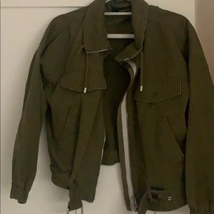 Zara green jacket